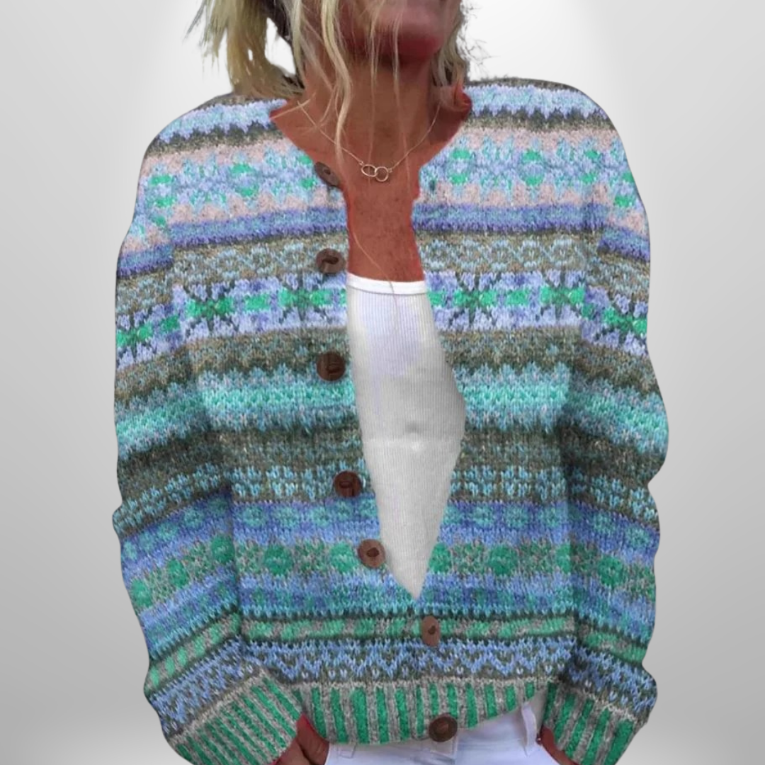 Karin™ | Blue Cardigan