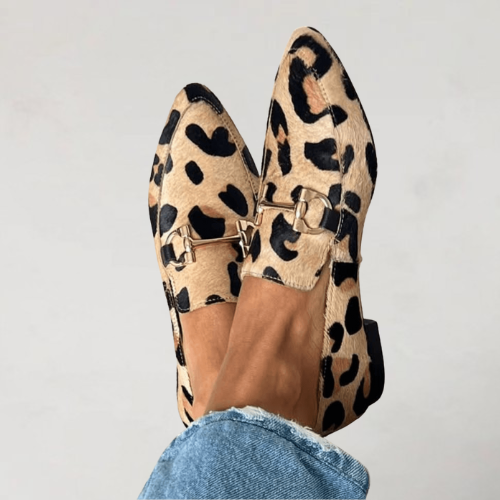 Auriane | Stylish Printed Moccasins