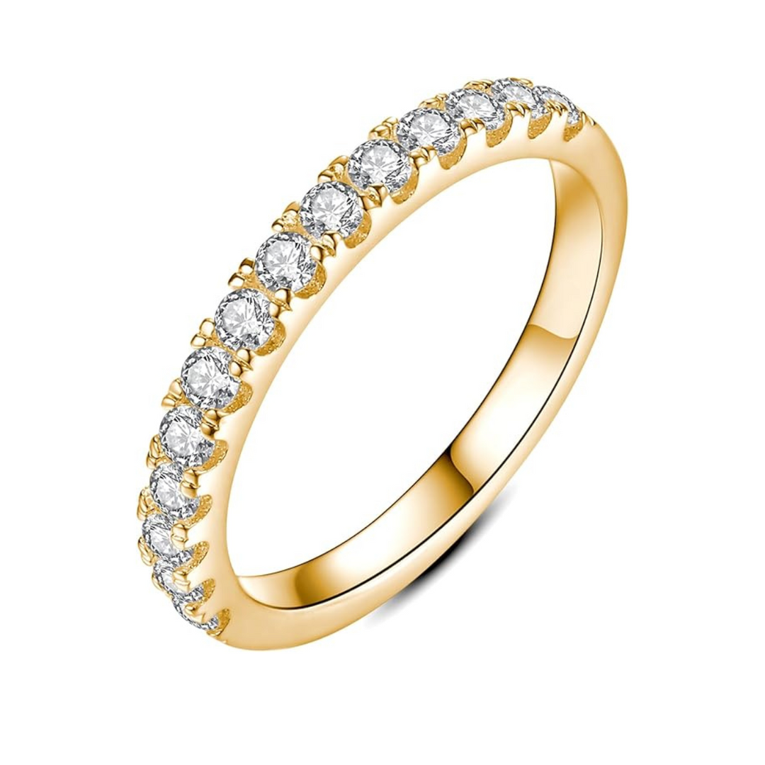 Camille™ | Moissanite Wedding Band