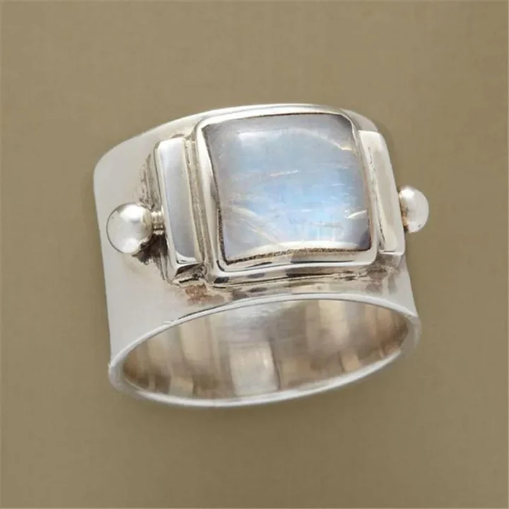 Isabelle™ | Moonstone Square Ring