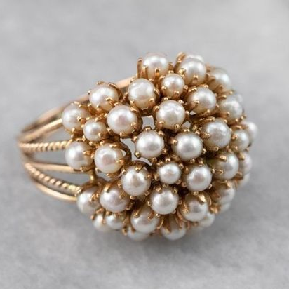 Elowira™ | Pearl Cluster Ring