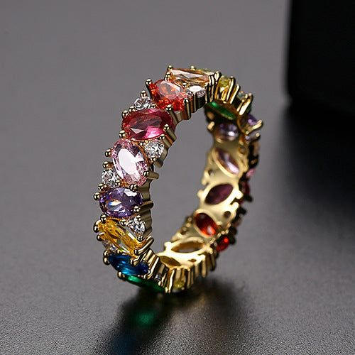 Zarelia™ | Rainbow Gem Ring