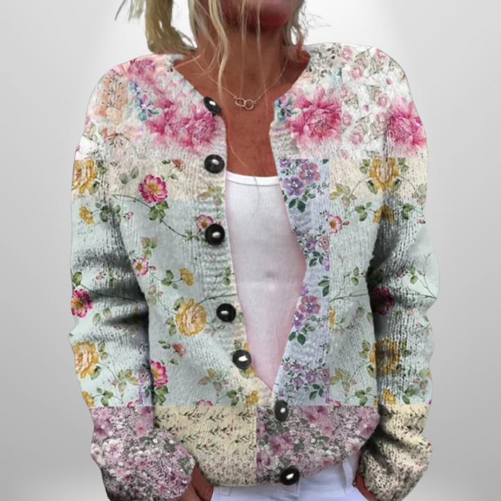 Elin™ | Floral Patterned Cardigan