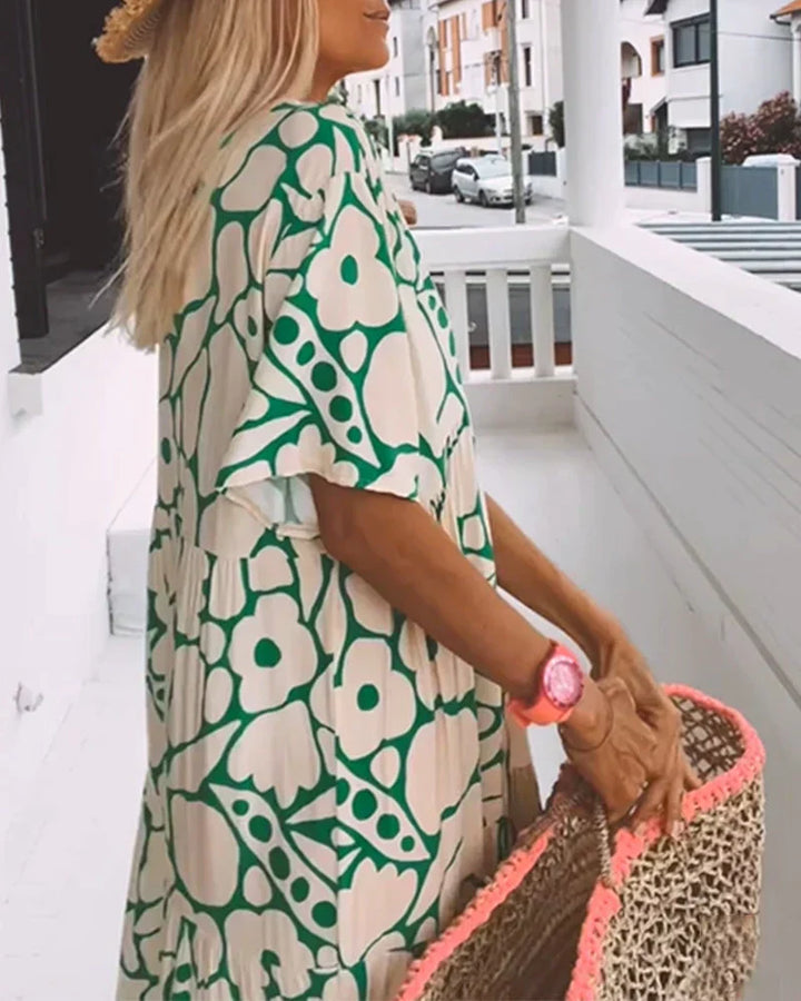 Christine | Floral Maxi Dress