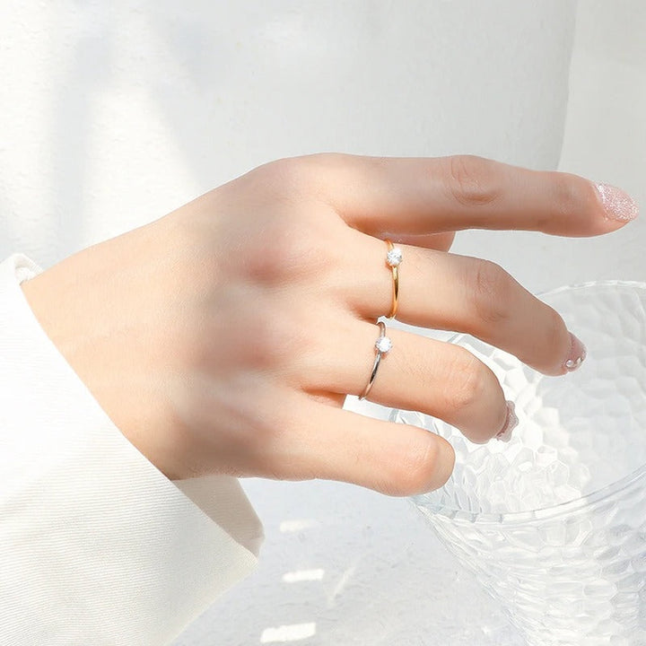 Claire™ | Sparkle Solitaire Ring