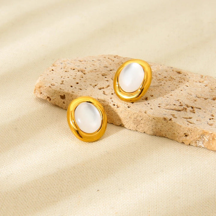 Corinne™ | Pearl Stud Earrings