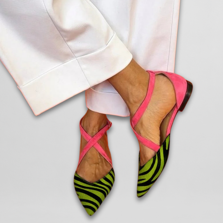 Judith | Elegant ballet flats with stylish straps