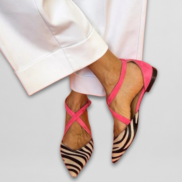 Judith | Elegant ballet flats with stylish straps