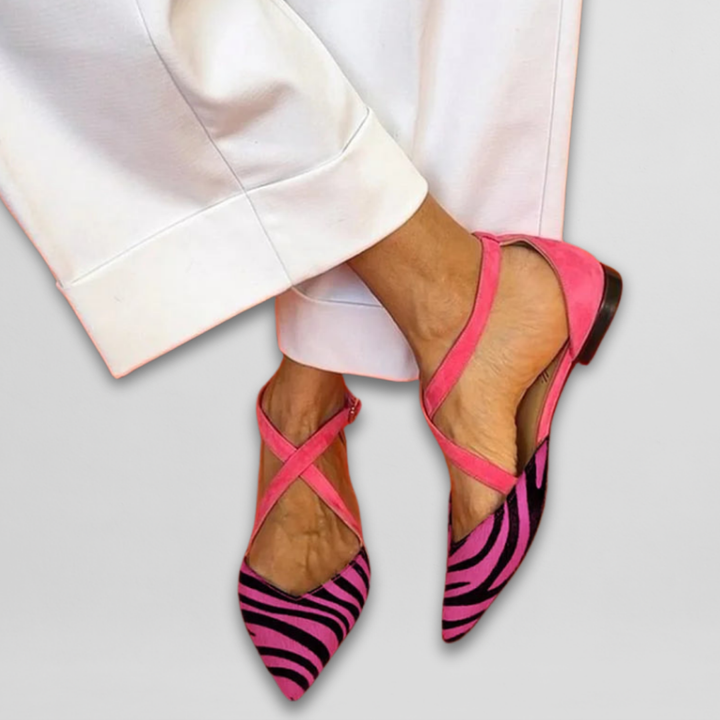 Judith | Elegant ballet flats with stylish straps