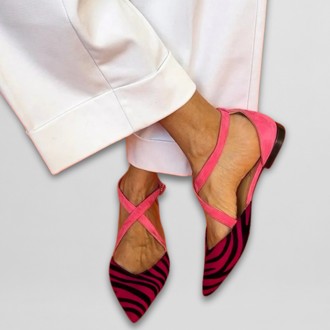 Judith | Elegant ballet flats with stylish straps