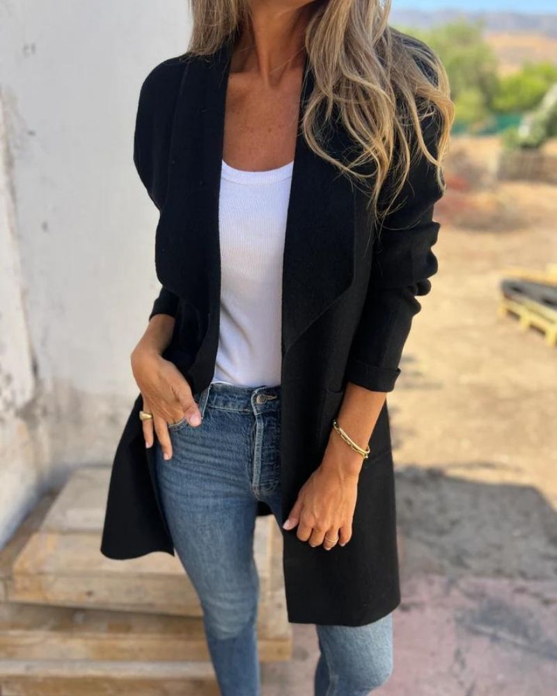 Eugenia™ | Casual Lapel Cardigan Jacket