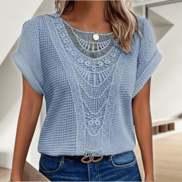Soraya™ | Elegant Ibiza-Style Blouse