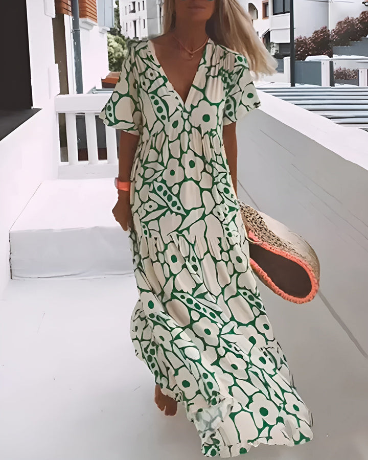 Christine | Floral Maxi Dress