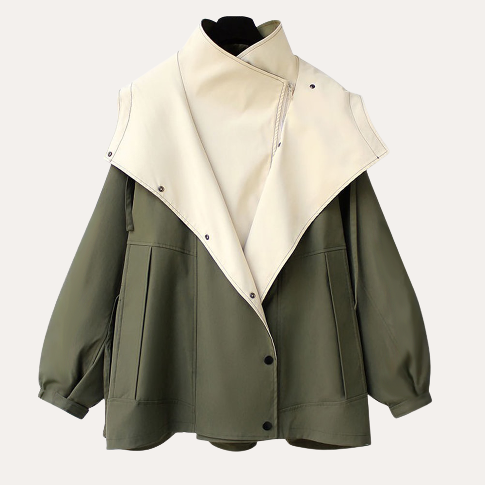 Liora™ | Modern Rainproof Trench