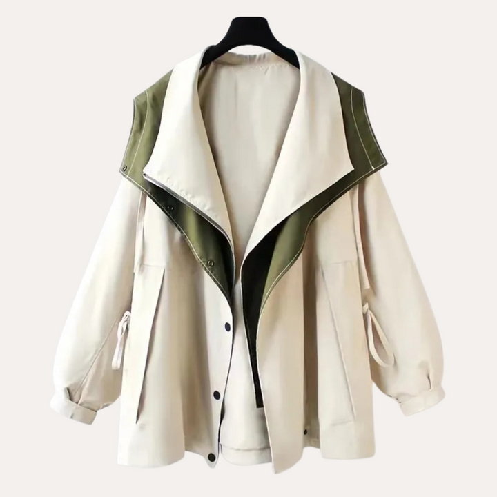 Liora™ | Modern Rainproof Trench