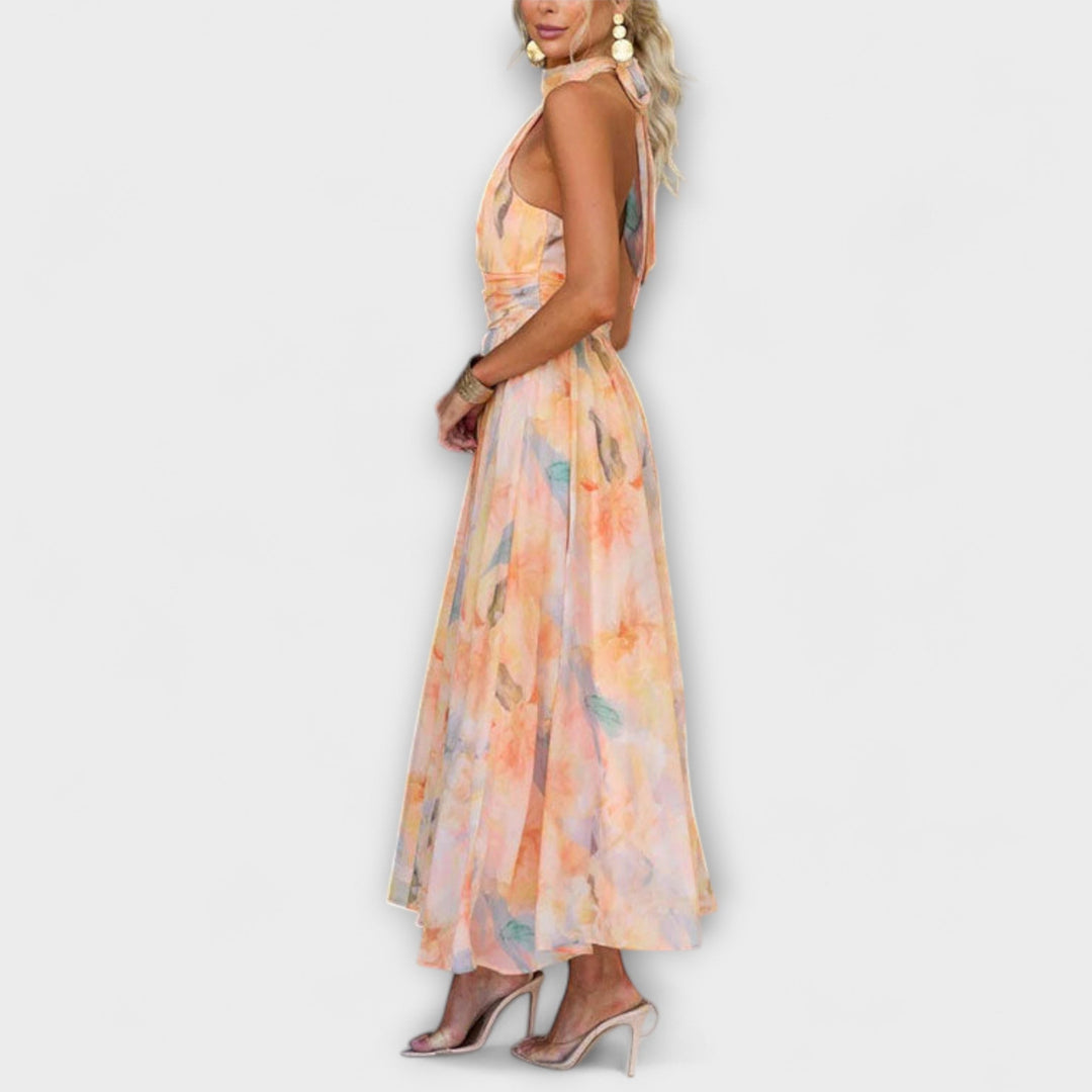 Ariella™  | Halter Maxi Dres