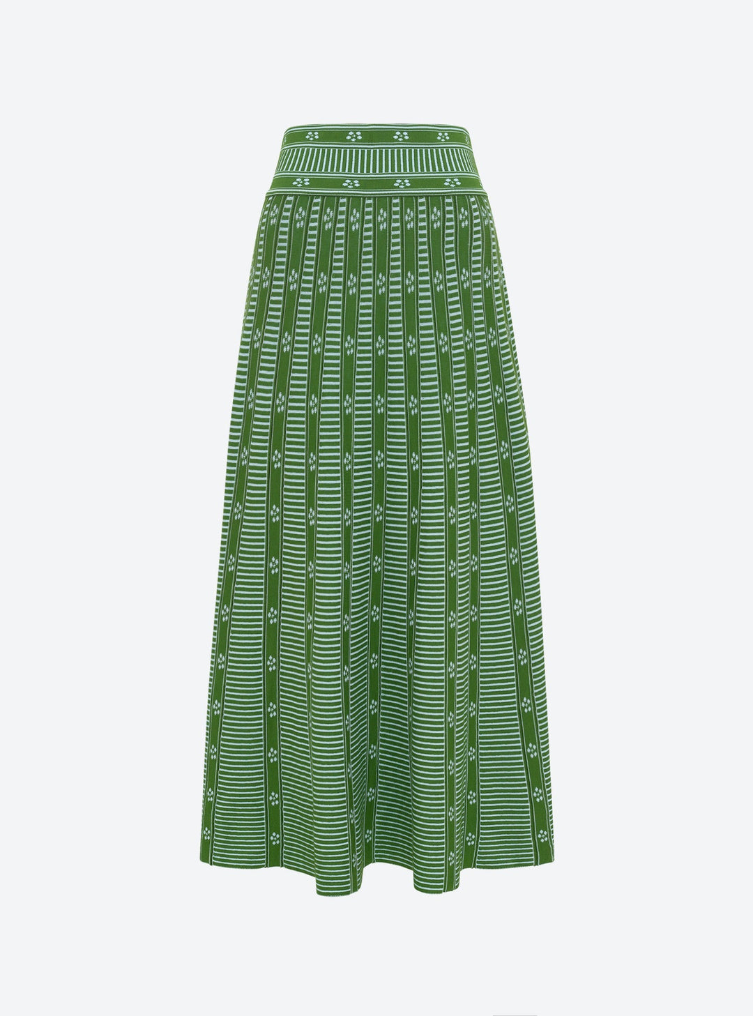 Helena™ | Floral Jacquard Skirt