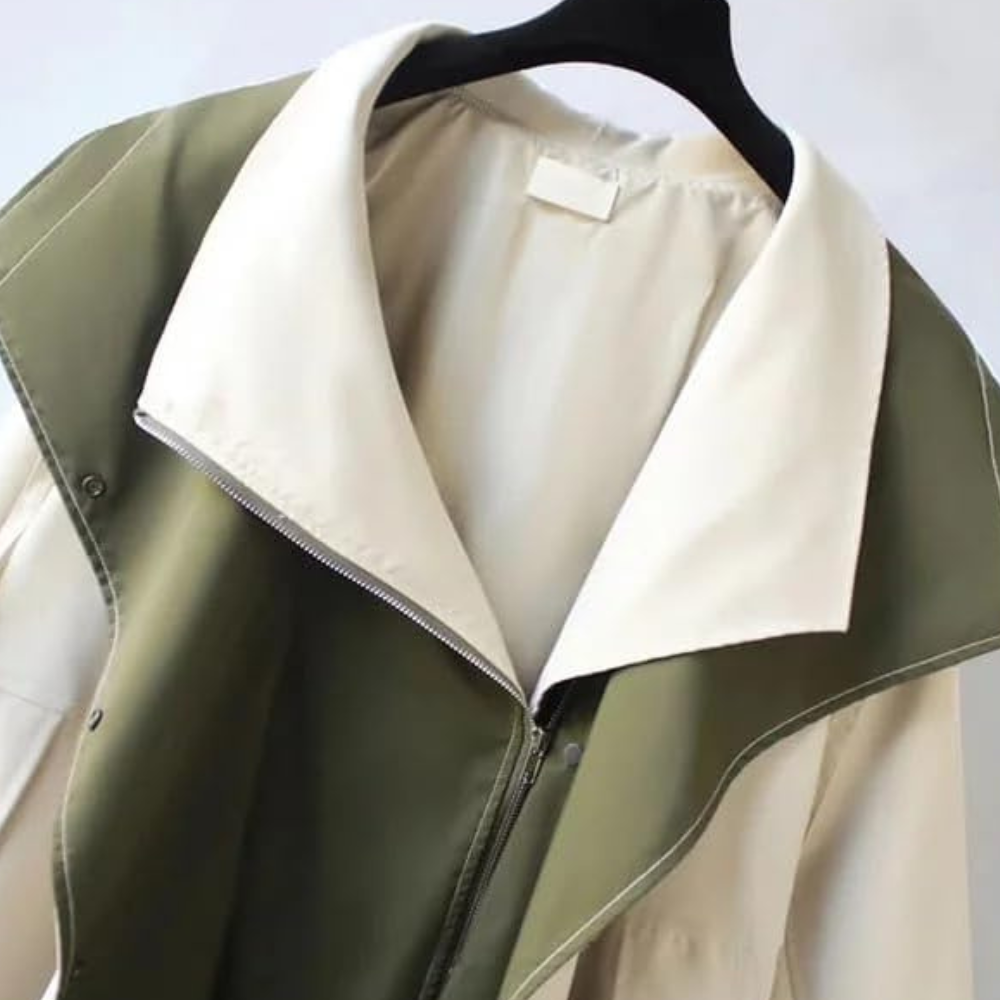 Liora™ | Modern Rainproof Trench