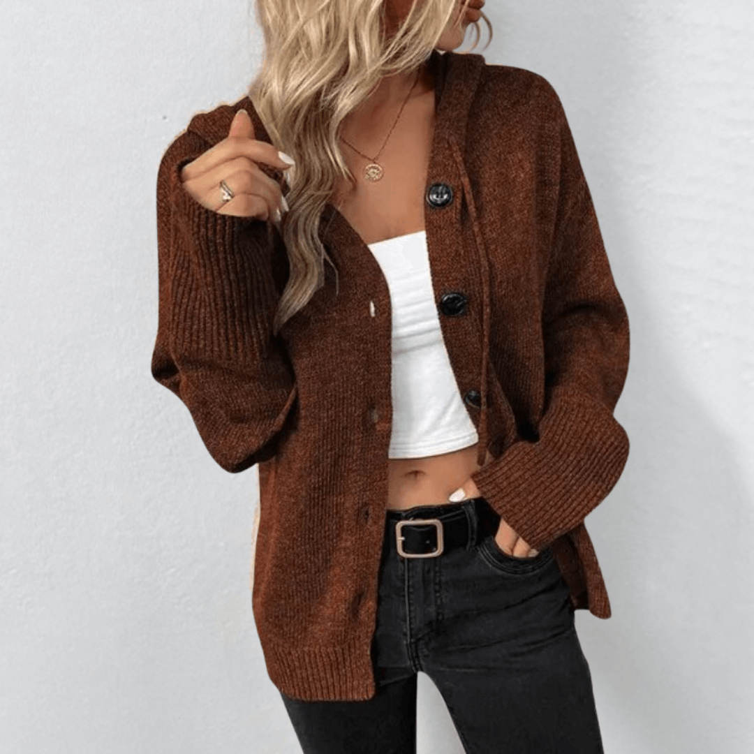 Brittan | Knit Cardigan with Buttons