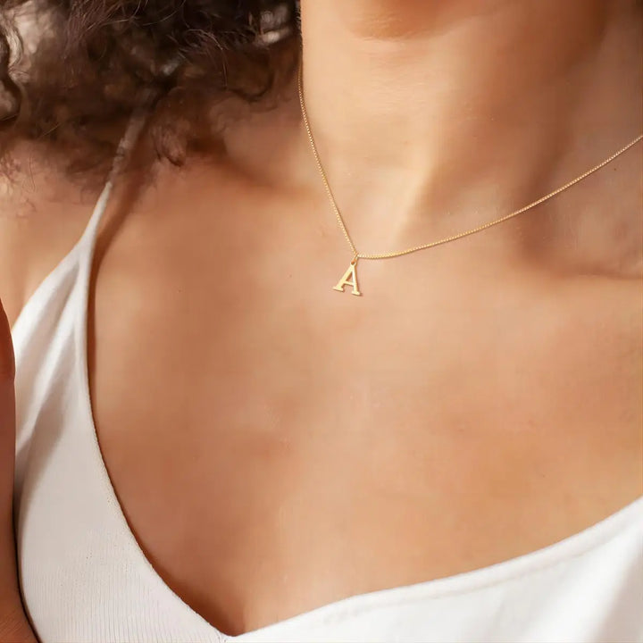 Amelia™ | Gold Initial Necklace