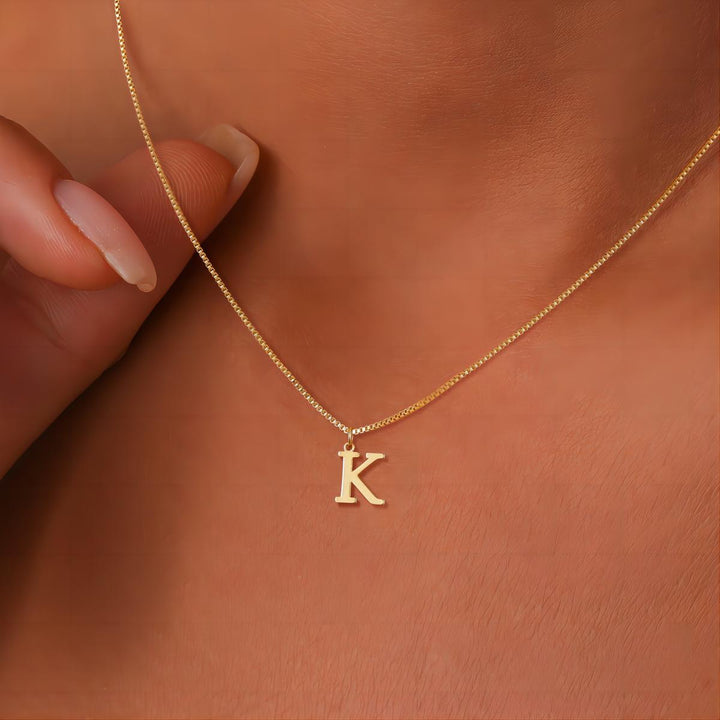 Amelia™ | Gold Initial Necklace