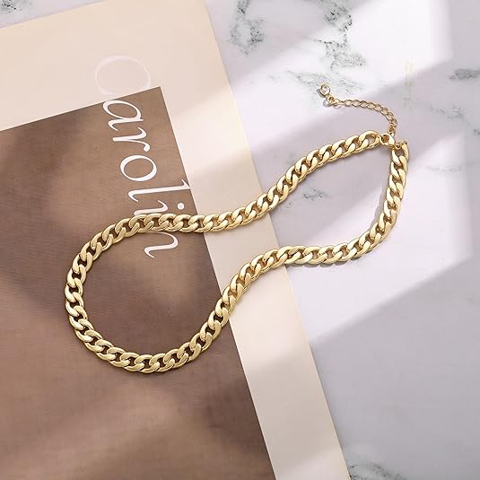 Ovelia™ | Golden Statement Chain