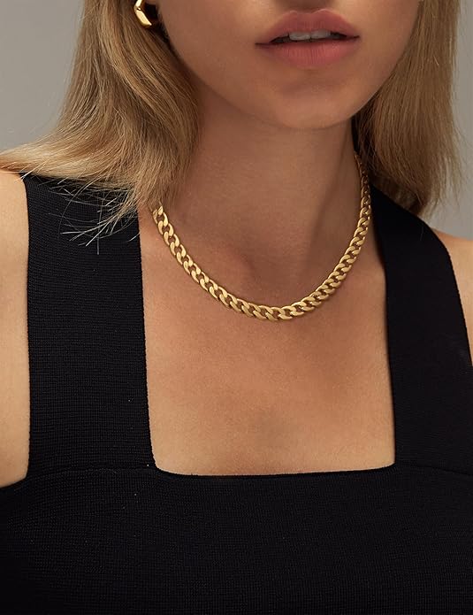 Ovelia™ | Golden Statement Chain