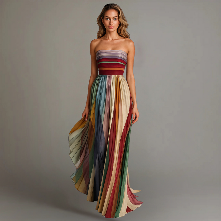 Fiorella™ | Colored Sleeveless Dress