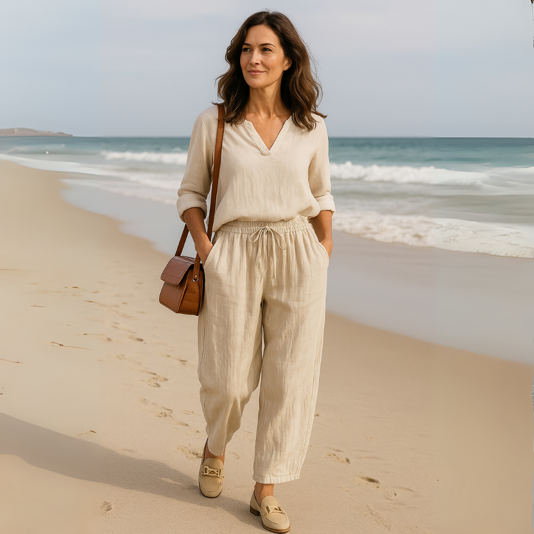 Senna™ | Linen Pants Loose Fit