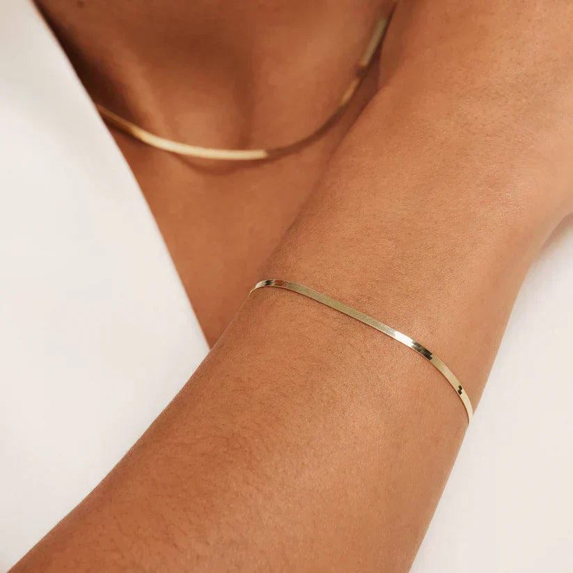 Jasmine™ | Gold Snake Bracelet