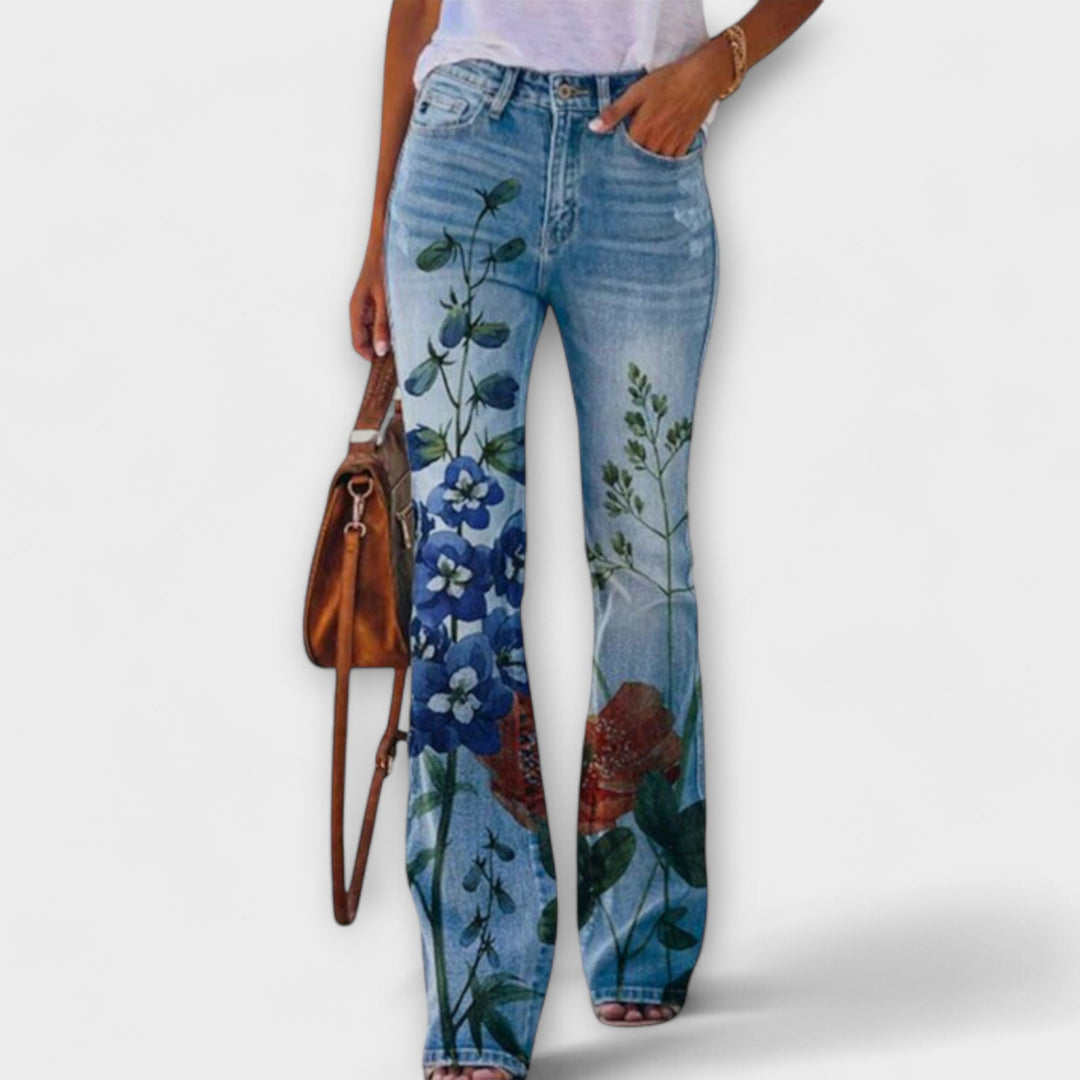 Buttoned™ Flared Trousers