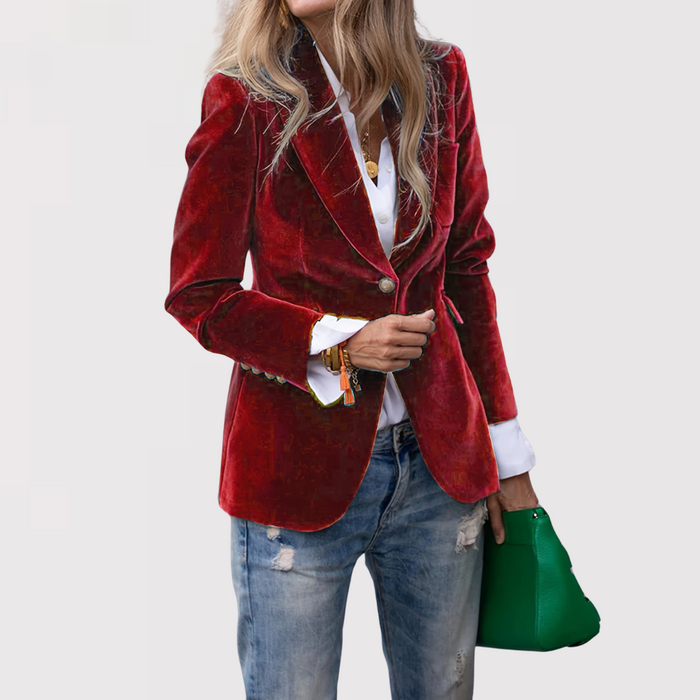 Camille™ | Classic Velvet Jacket