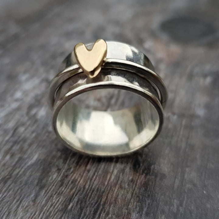 Ismara™ | Silver Heart Ring