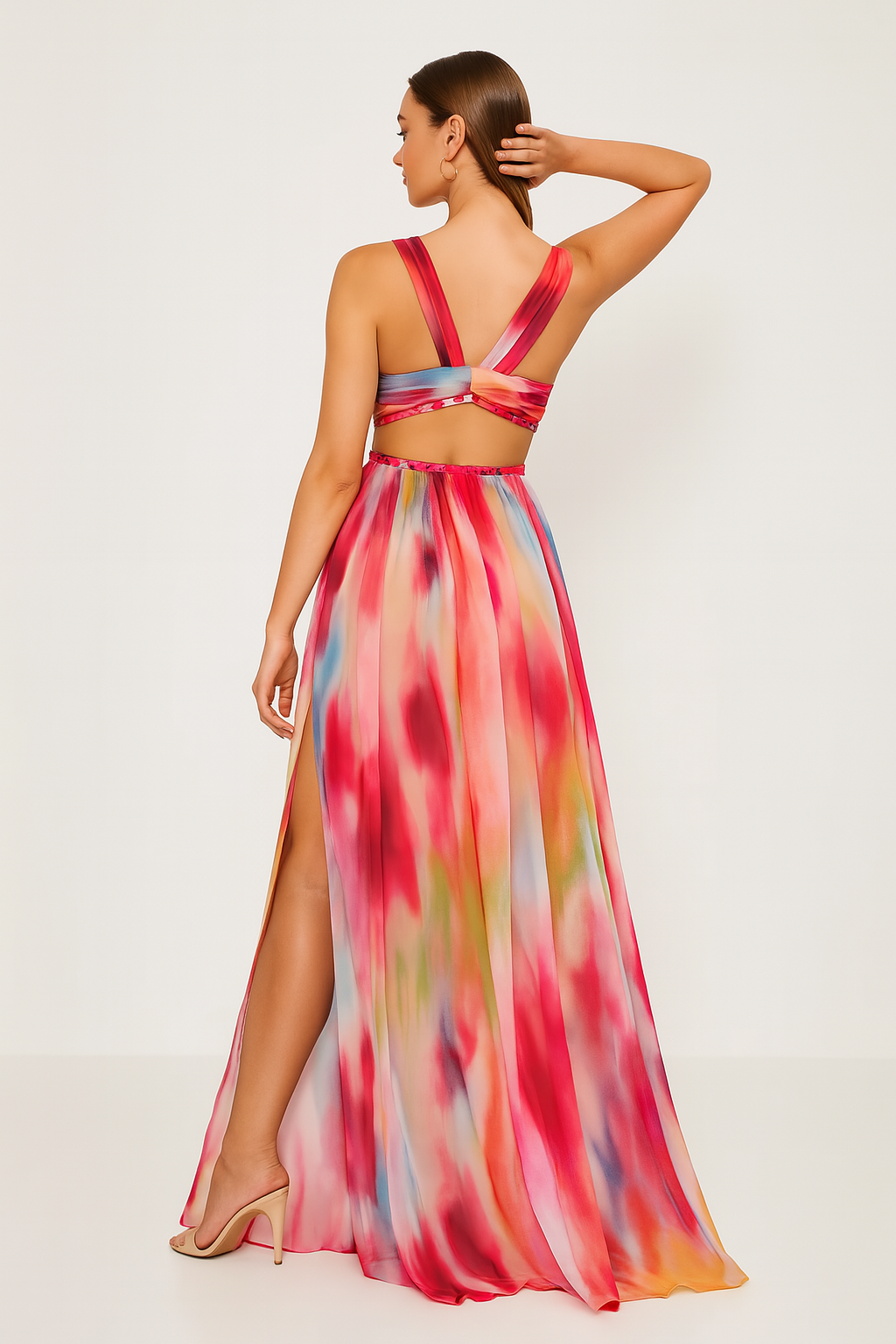 Lydia™ | Painted Maxi Dress
