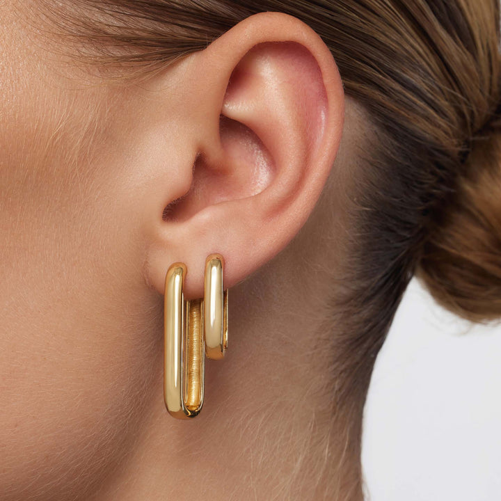Emily™ | Iconic Gold Hoops