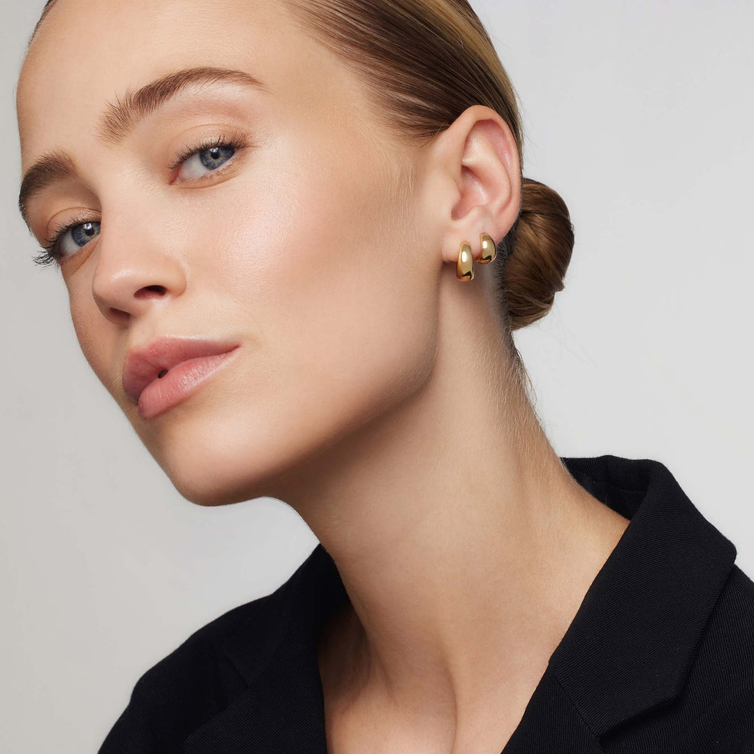Amara™ | Classic Gold Hoops