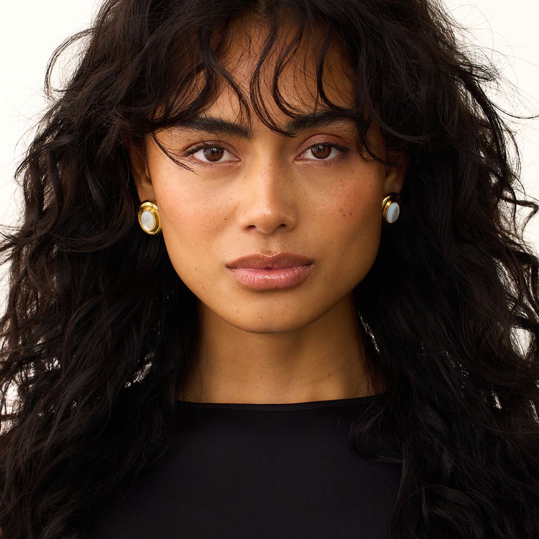 Corinne™ | Pearl Stud Earrings