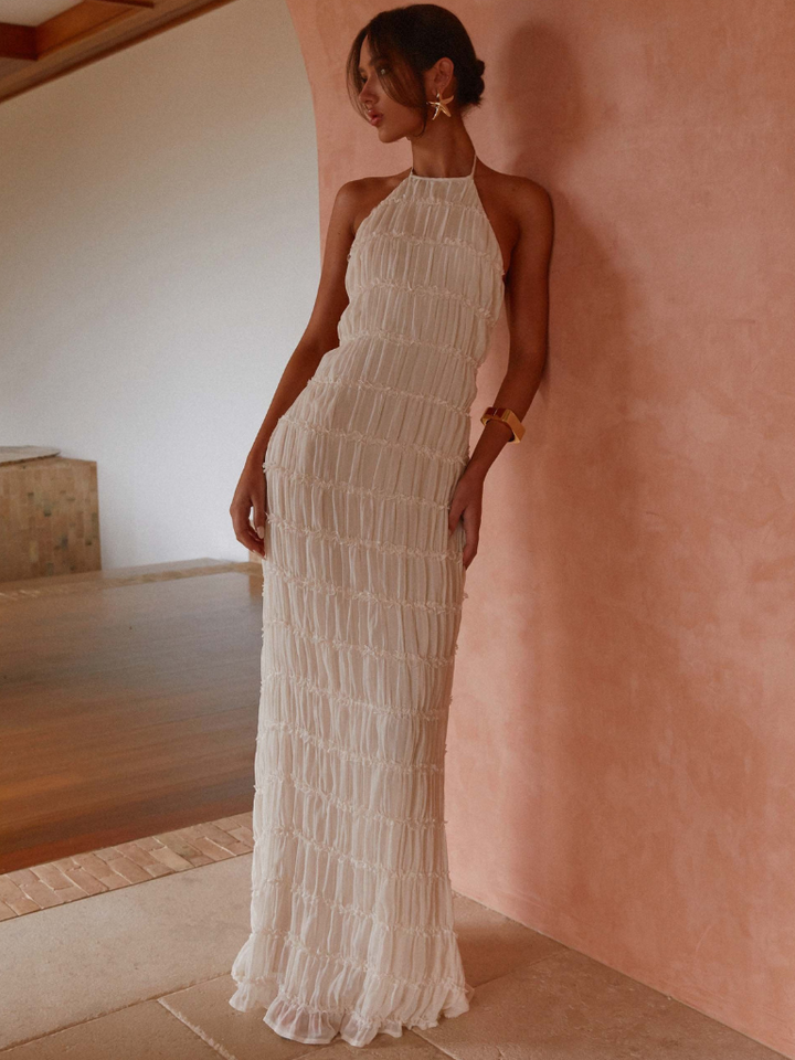 Alouette™ | Graceful Open-Back Dress