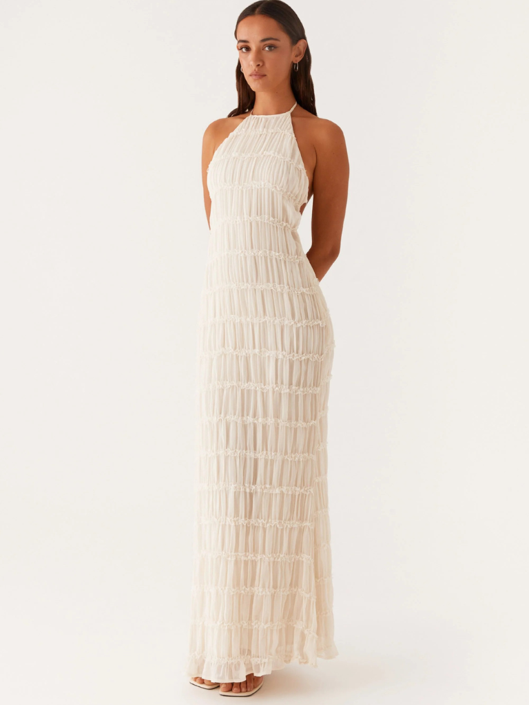 Alouette™ | Graceful Open-Back Dress