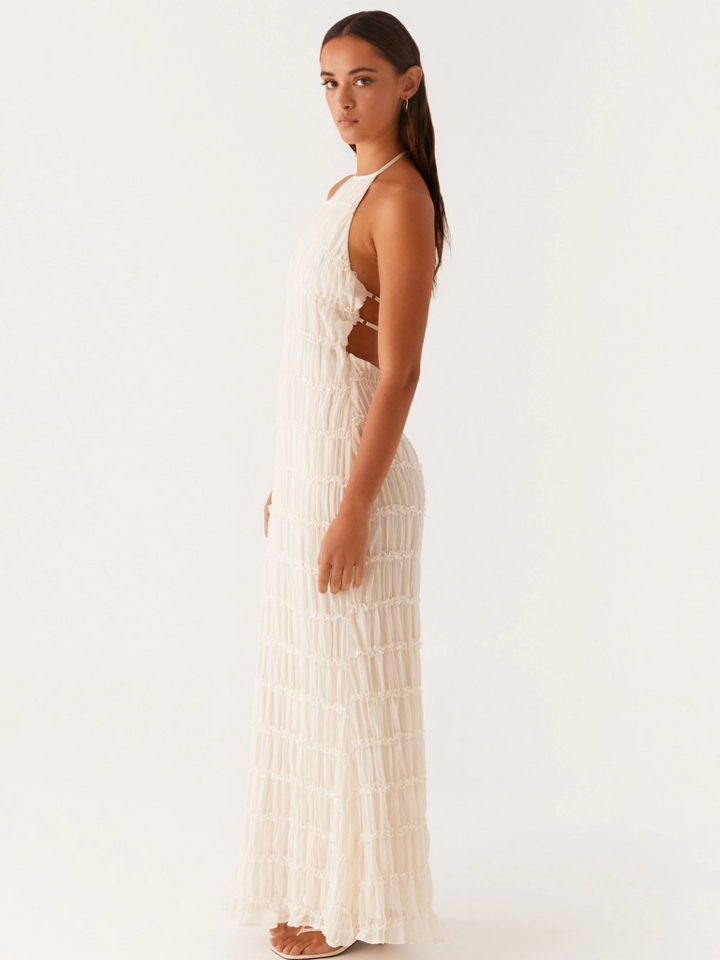 Alouette™ | Graceful Open-Back Dress