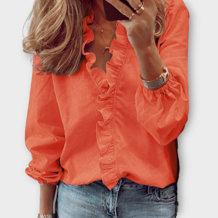 Sarah™ Ruffled Blouse