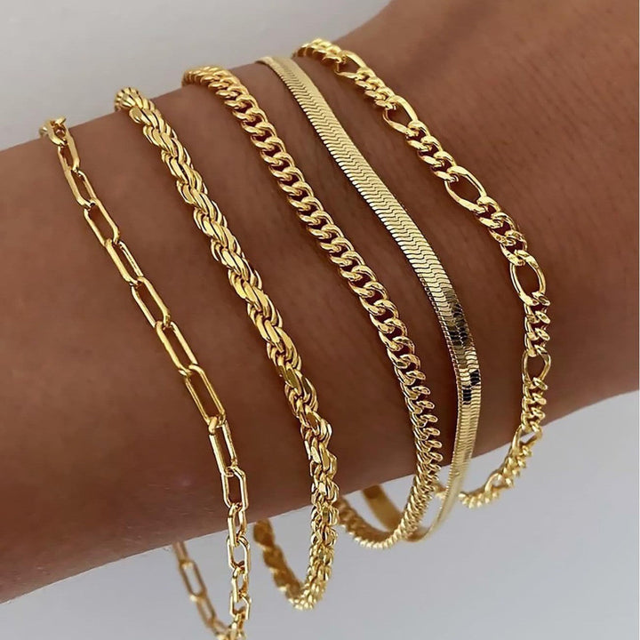 Sylvara™ | Layered Chain Bracelets