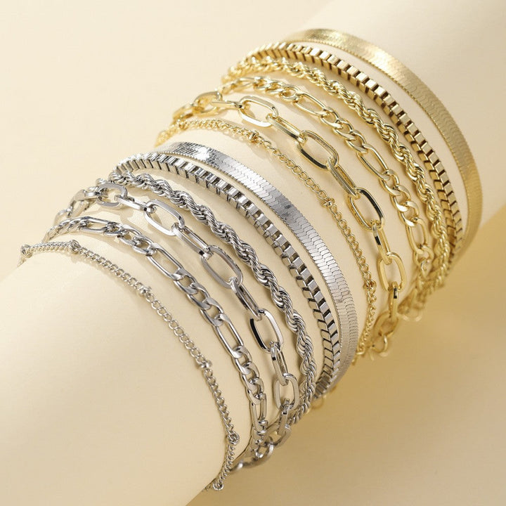 Sylvara™ | Layered Chain Bracelets