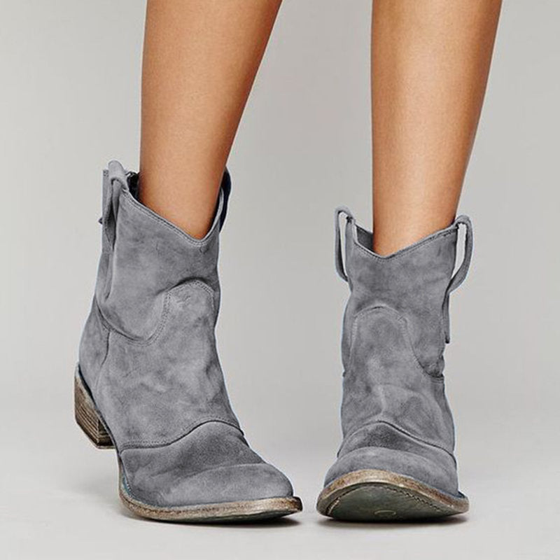 Fiora™ | Rustic Ankle Boots