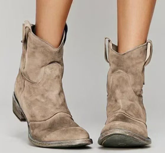 Fiora™ | Rustic Ankle Boots
