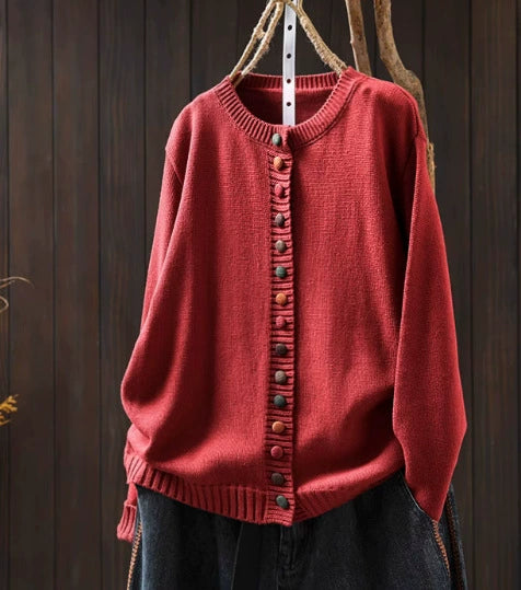 Mireille™ | Playful Button Cardigan