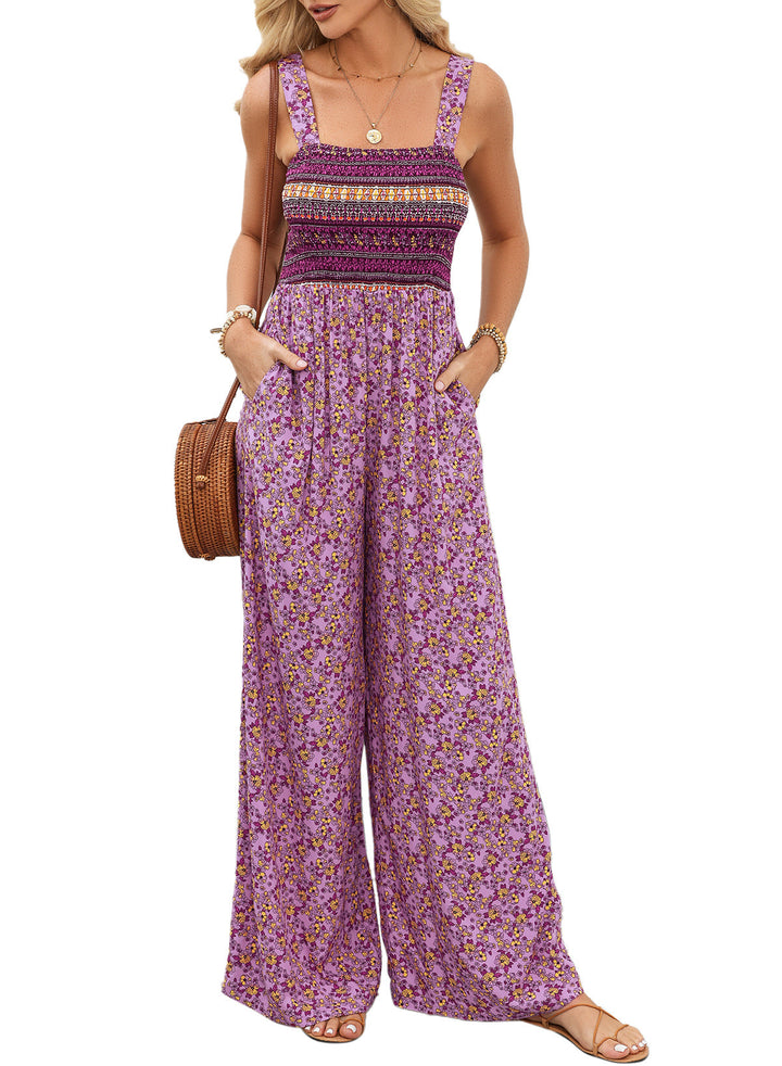 Liora™ | Boho‑Chic Flow Jumpsuit