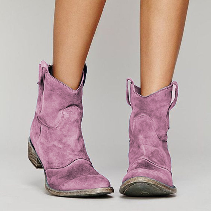 Fiora™ | Rustic Ankle Boots
