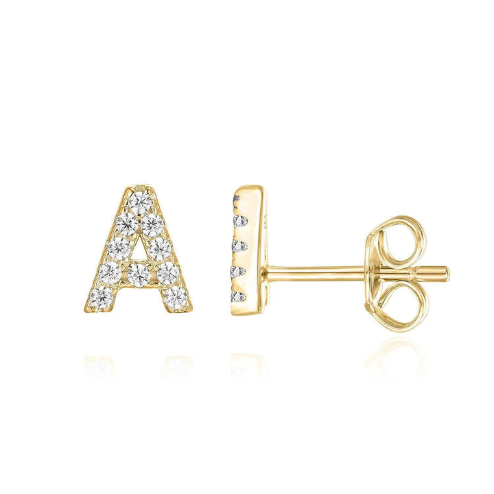 Sophie™ | Initial Stud Earring