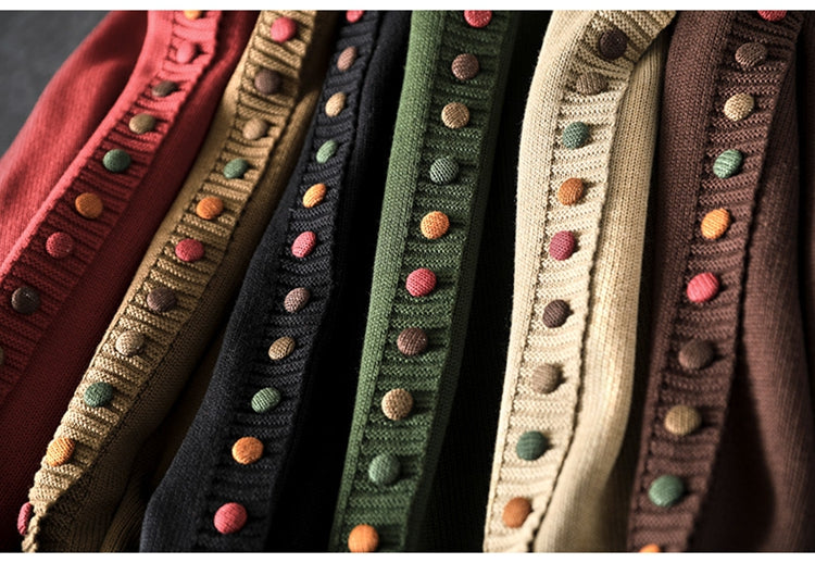 Mireille™ | Playful Button Cardigan